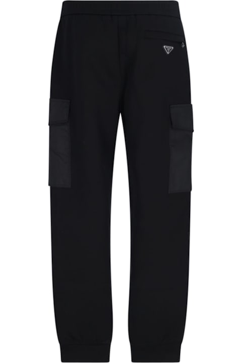 Prada for Kids Prada Logo Track Pants