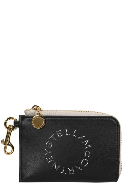 Accessories for Women Stella McCartney Stella Logo Alter-nappa Card Holder