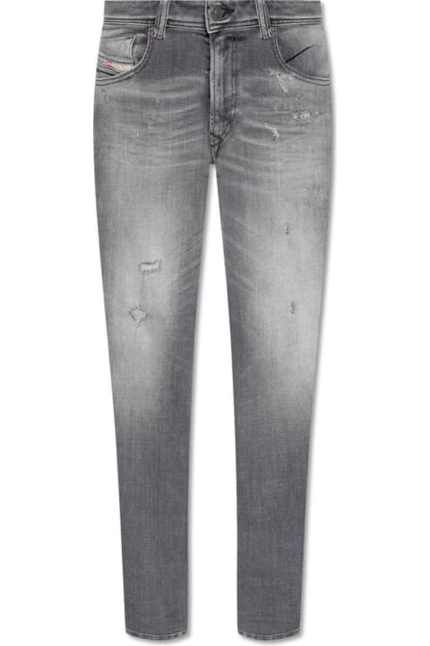 メンズ Dieselのデニム Diesel 1979 Sleenker Skinny Distressed Jeans