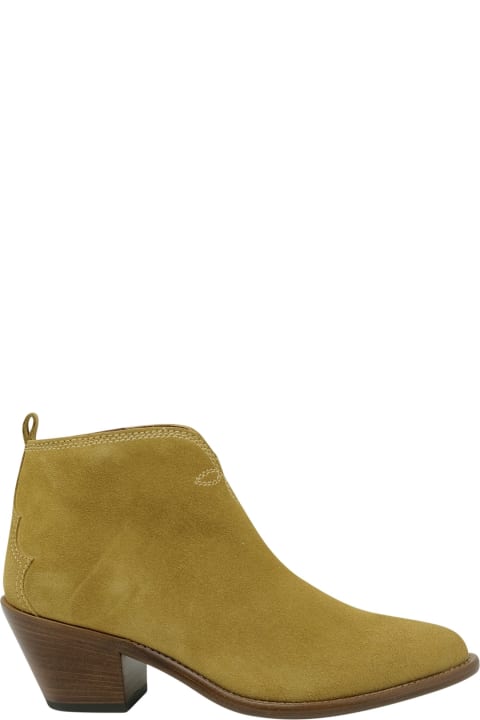 Fashion for Women Sartore Sartore Suede Beige Ankle Boots