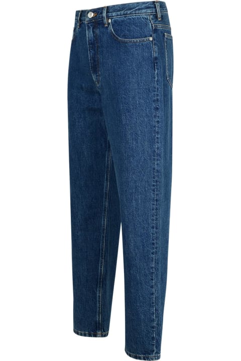 أدوات منزلية A.P.C. 'martin' Blue Cotton Jeans