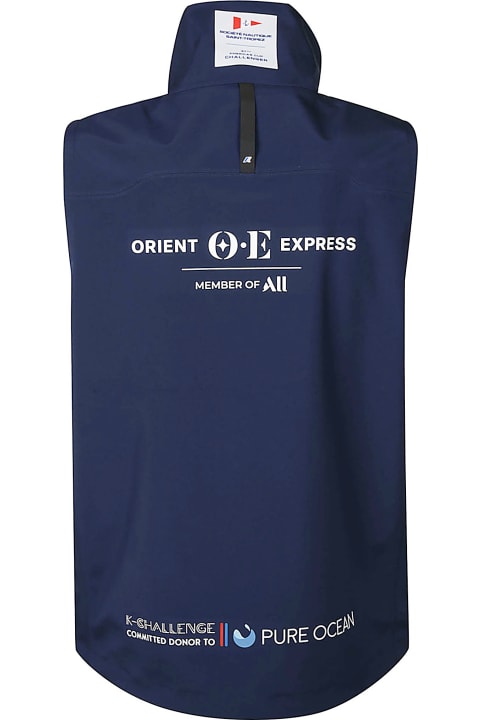 メンズ K-Wayのコート＆ジャケット K-Way Kerhostin Orient Express Team Vest