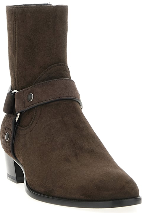 Saint Laurent Boots for Men Saint Laurent 'wyatt' Ankle Boots