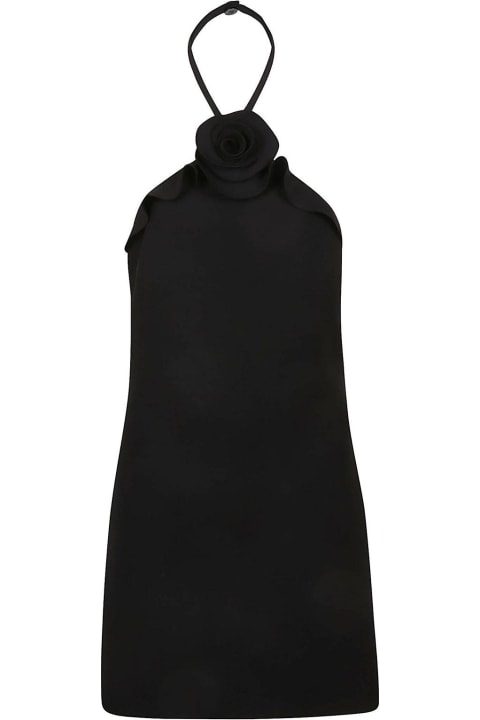 Valentino Topwear for Women Valentino Valentino Halterneck Sleeveless Mini Dress