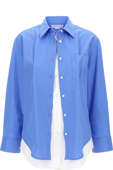 Victoria Beckham for Women Victoria Beckham 'relaxed Double-layer' Shirt