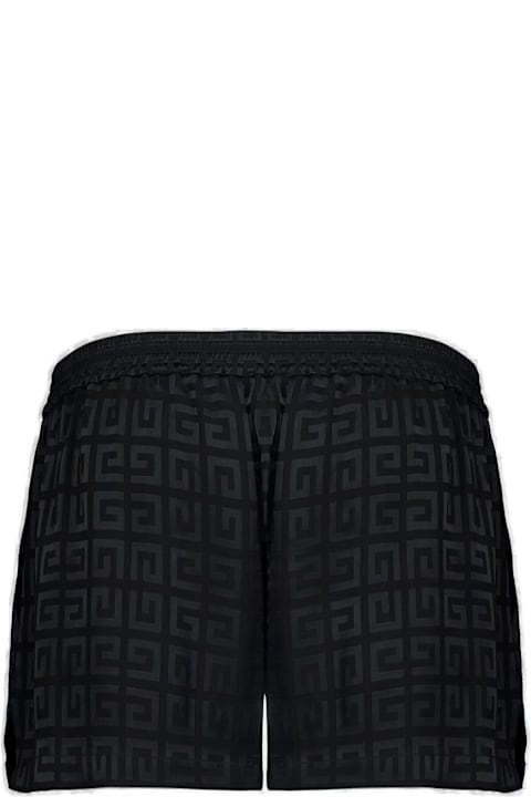 Givenchy Pants & Shorts for Women Givenchy Monogrammed Elastic-waist Shorts