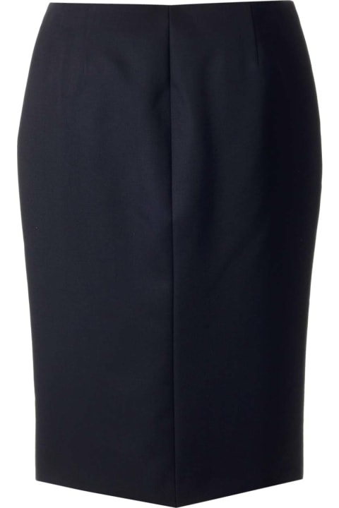 Givenchy Womenのセール Givenchy Gabardine Wrap Skirt