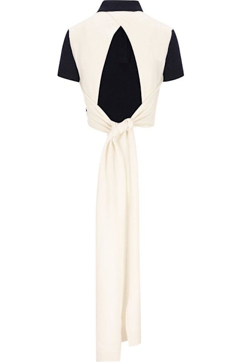 Clothing for Women Loewe Open Back Polo Sweater