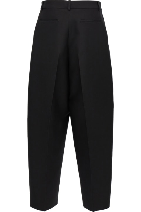 أدوات منزلية Valentino Garavani Black Wool Blend Pant