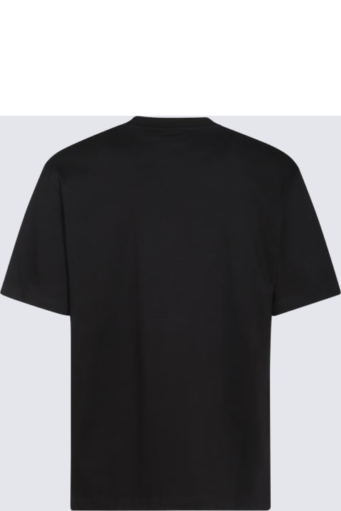 Daily Paper Topwear for Men Daily Paper Black Cotton T-shirt