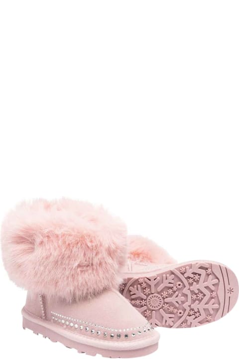 Shoes for Girls Monnalisa Pink Boots Girl