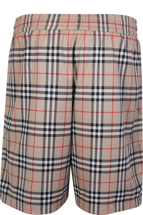 Burberry Pants for Men Burberry Check Shorts