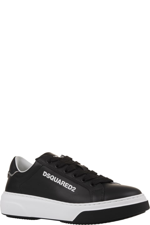 Dsquared2 Sneakers for Women Dsquared2 Black Bumper Sneakers