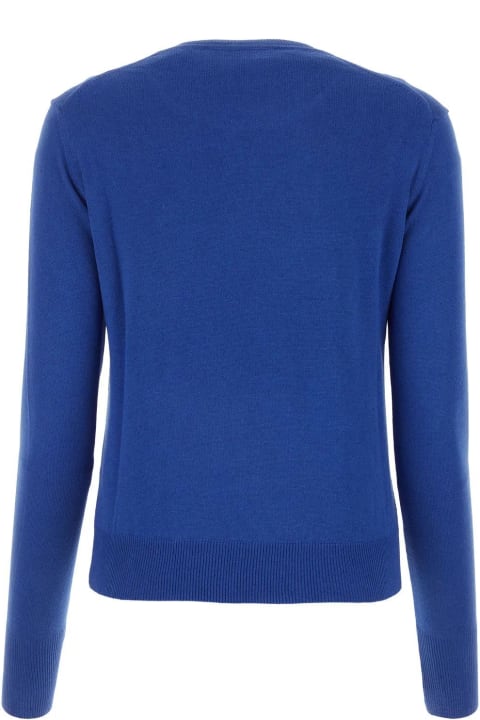 Vivienne Westwood Sweaters for Women Vivienne Westwood Electric Blue Cotton Blend Bea Sweater