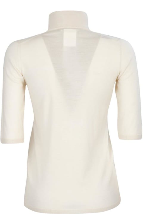 Topwear for Women Max Mara High Neck Half-sleeved Top