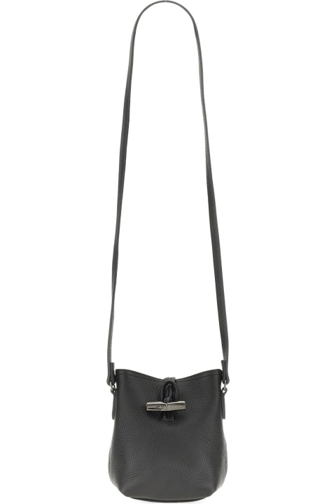 Longchamp Roseau Essential - Xs Shoulder Bag in Black