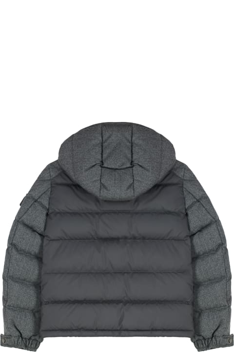 Sale for Boys Moncler Montgenevre Hooded Down Jacket