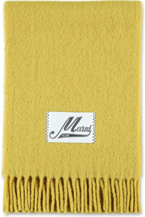 Marni Scarves for Men Marni Brushed Alpaca Scarf