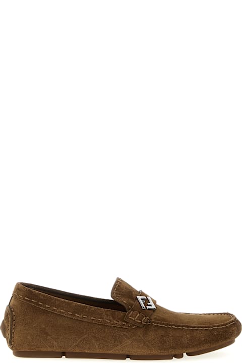 Shoes for Men Fendi 'driver Ff' Loafers