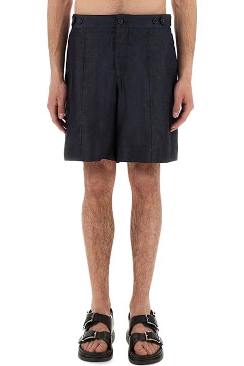 Alexander McQueen Pants for Men Alexander McQueen Short In Denim