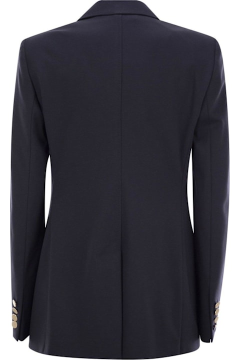 Homeware Max Mara Double-breasted Long-sleeved Blazer