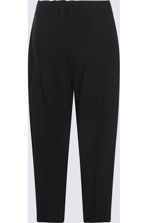 Issey Miyake Clothing for Women Issey Miyake Black Cotton Pants