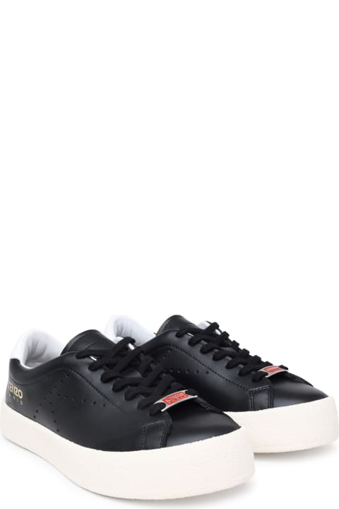 Kenzo for Women Kenzo Black Leather Sneakers