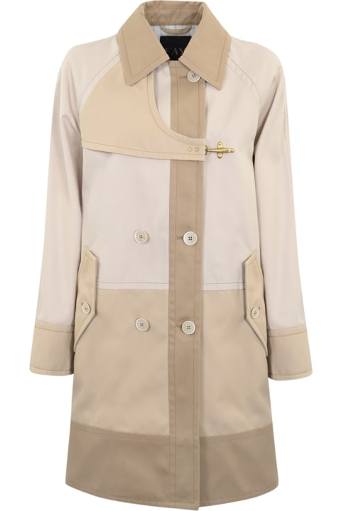 Fay Coats & Jackets for Women Fay Trench Coat In Technical Gabardine