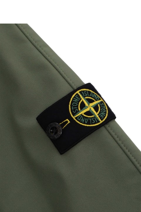 Fashion for Boys Stone Island Junior Military Green Jacket