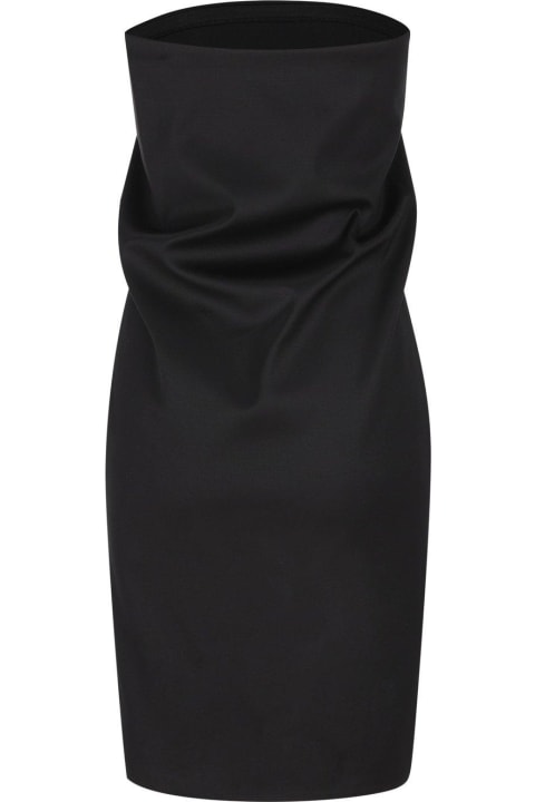 Clothing for Women Saint Laurent Strapless Pencil Dress