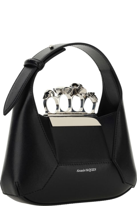Alexander McQueen for Women Alexander McQueen Jewelled Hobo Mini Bag
