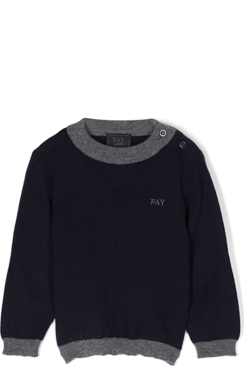 Fay سترات وبلوزات ثقيلة لـ رُضع بنات Fay Fay Sweaters Blue