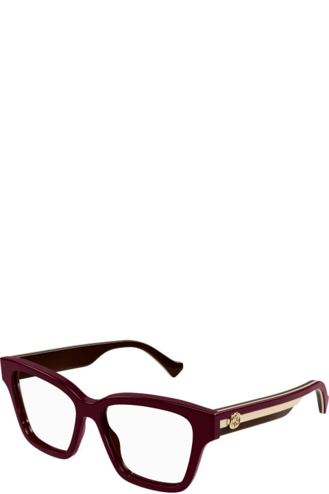 Gucci Eyewear Eyewear for Women Gucci Eyewear Rectangle Frame Glasses
