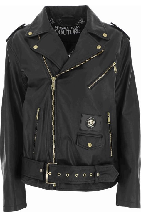 Versace Jeans Couture Coats & Jackets for Women Versace Jeans Couture Versace Jeans Couture Leather Jacket