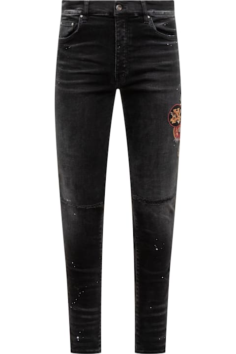 Jeans for Men AMIRI Vintage Patch Skinny Jeans