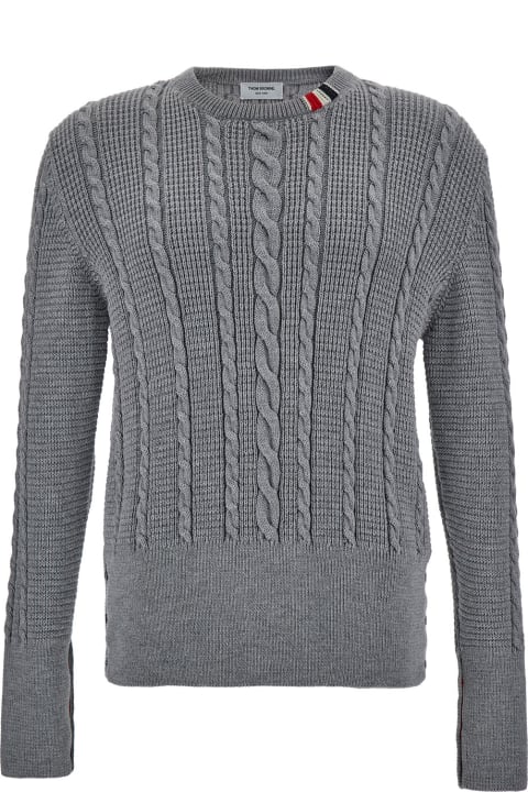Thom Browne for Men Thom Browne 'cable' Sweater