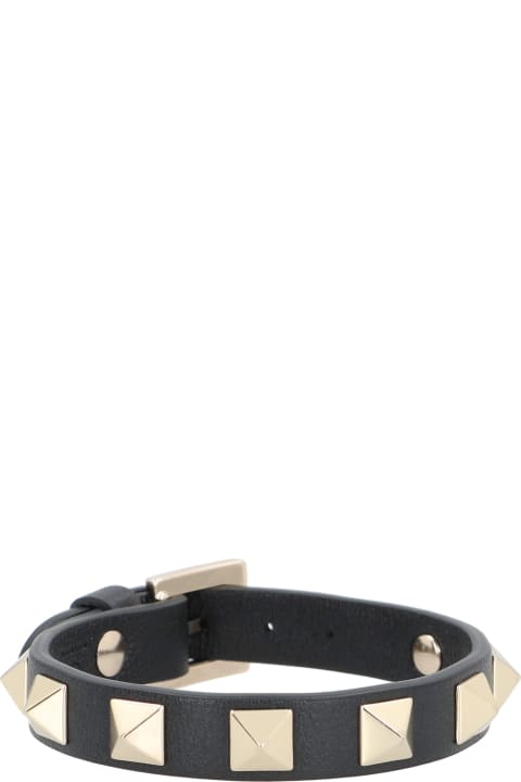 ウィメンズ ジュエリー Valentino Valentino Garavani - Rockstud Leather Bracelet