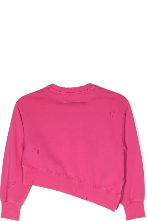 Maison Margiela Sweaters & Sweatshirts for Girls Maison Margiela Maison Margiela Sweaters Pink