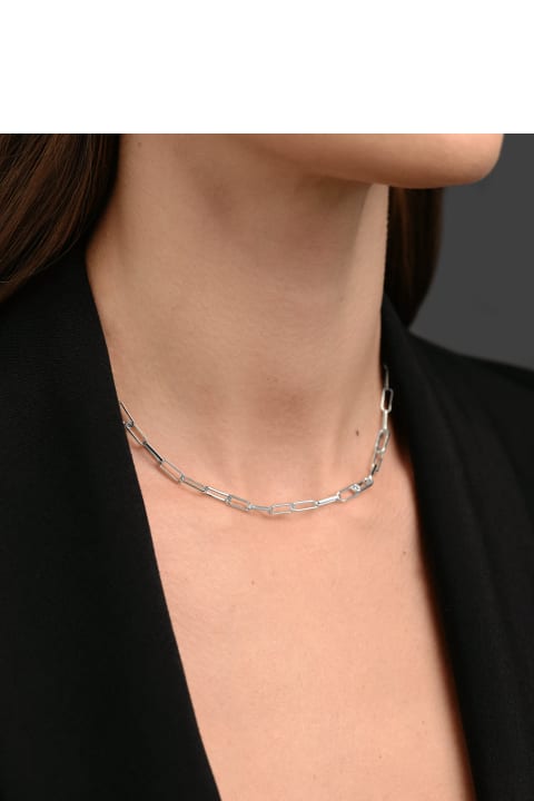 Federica Tosi Necklaces for Women Federica Tosi Lace Karen Silver