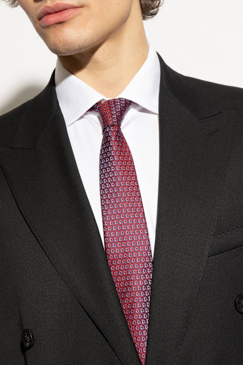 Ferragamo Ties for Men Ferragamo Ferragamo Silk Tie