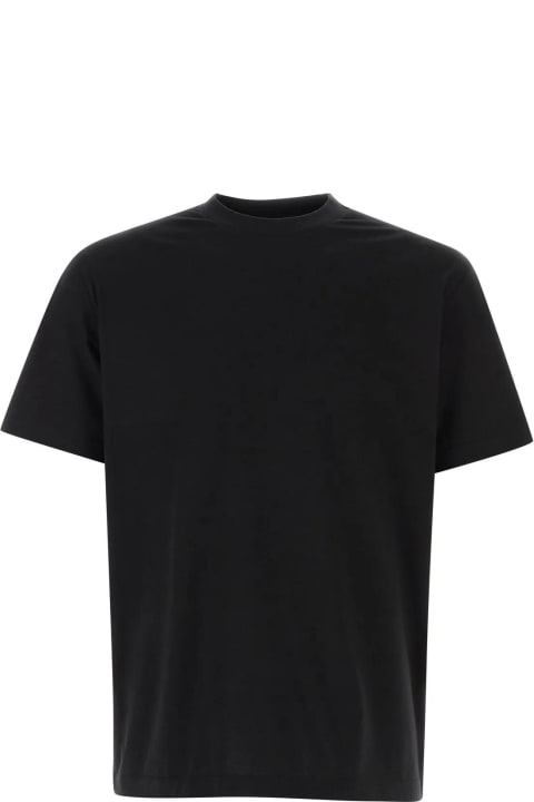 Y-3 for Men Y-3 Black Cotton T-shirt