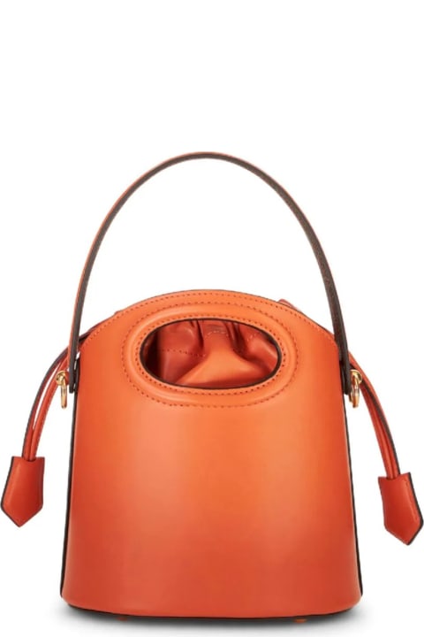 Etro for Women Etro Orange Mini Saturno Bag