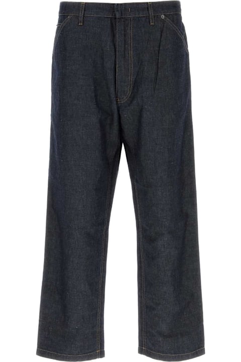 Prada for Men Prada Denim Blue Chambray Pant