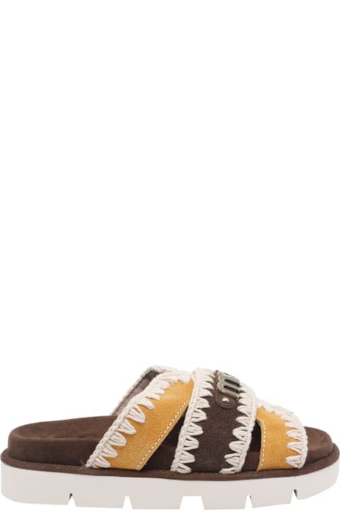 Mou Bicolor Bio Sandals