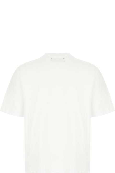 AMIRI الملابس لـ القسم الرجالي AMIRI Ivory Cotton Oversize T-shirt