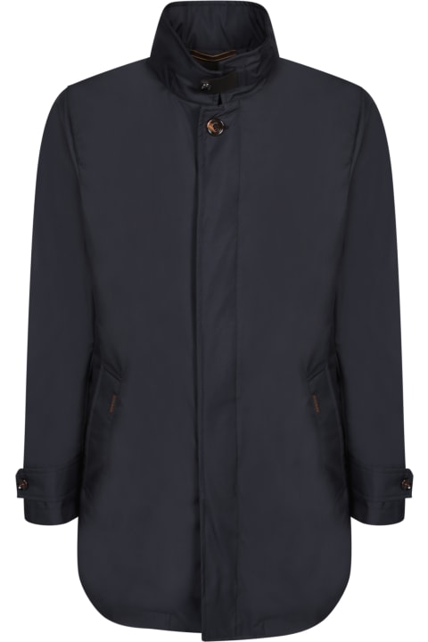 Moorer Coats & Jackets for Men Moorer Duca Blue Three-quarter