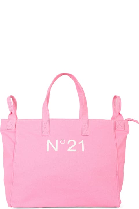 N.21 Men N.21 Pink Bag For Girl With Logo