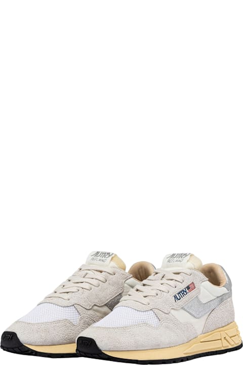 أدوات منزلية Autry Reelwind Low Suedenil Net Wht Silv