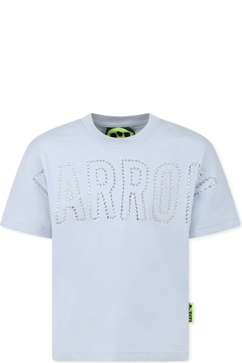 Homeware Barrow Light Blue T-shirt For Girl With Logo