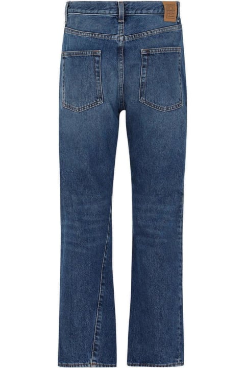 Homeware Totême Cropped Straight-leg Jeans